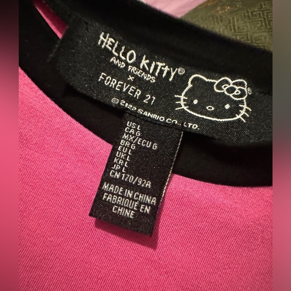 Forever 21 Women's Hello Kitty & Friends Badtz-Maru T-Shirt - Picture 4 of 5
